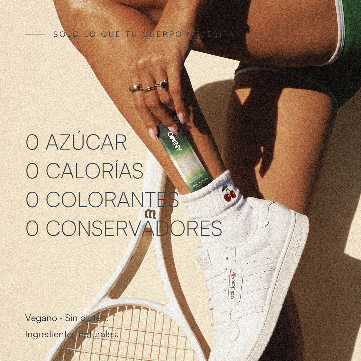 ÁNIMO Lima Limón — 0 azúcar, 0 calorías, 0 colorantes, 0 conservadores — imagen 3